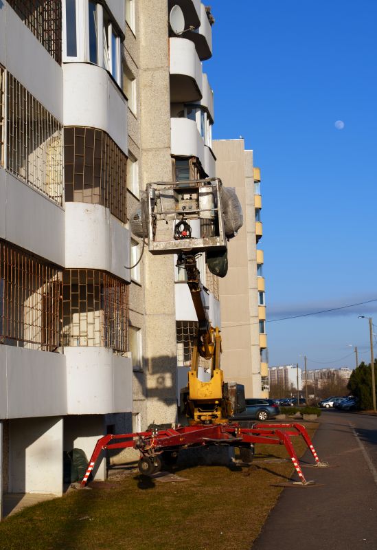 Provides safe access to high areas.
